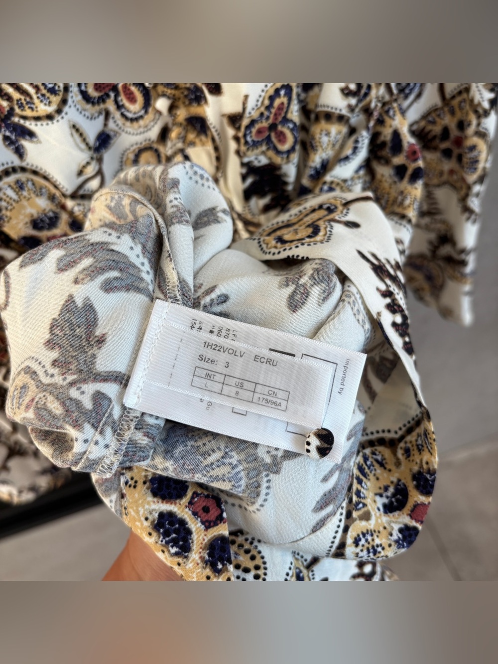 Ba&Sh Volver Robe Dress, Size L - Picture 10 of 13